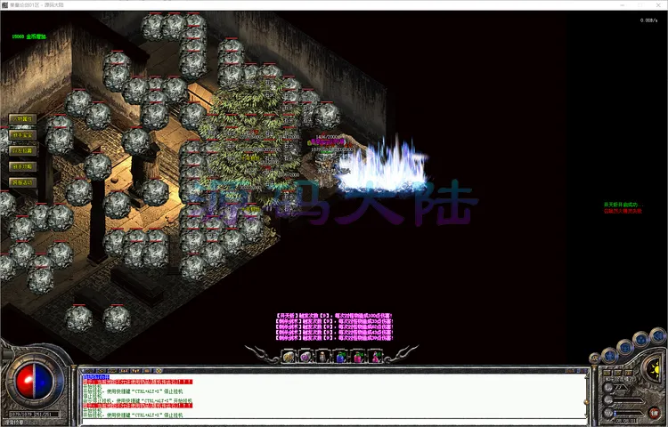秦皇论剑-三职业散人打怪爆充值点、灵符兑换礼包与爆率提升说明